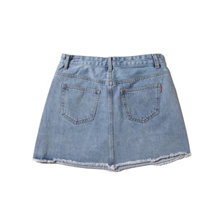 Usthebasic - Chân váy Denim Mini Skirt