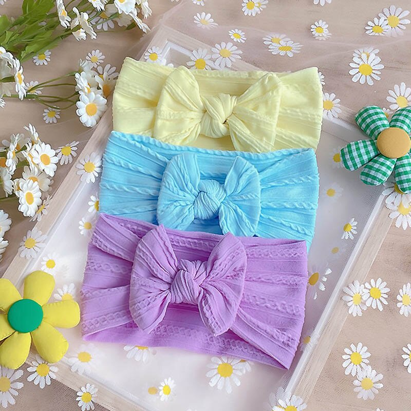 Set 3 Băng Đô Nơ Xinh Xắn Dành Cho Bé Gái