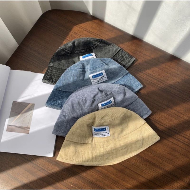 Nón bucket Jean thời trang mẫu mới