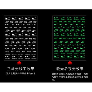 Sticker Dạ Quang 80*105mm YCB