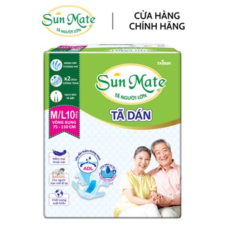 Tã dán người lớn Sunmate M/L10 - XL10 Miếng