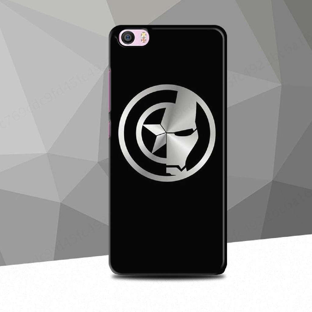 Ốp điện thoại nền đen họa tiết cá tính cho Xiaomi Max Mi 5/5A/6/6A/6X/8/9 Redmi 5/5A/p//A/Go Note 4/5/5pro/6/6pro/note7