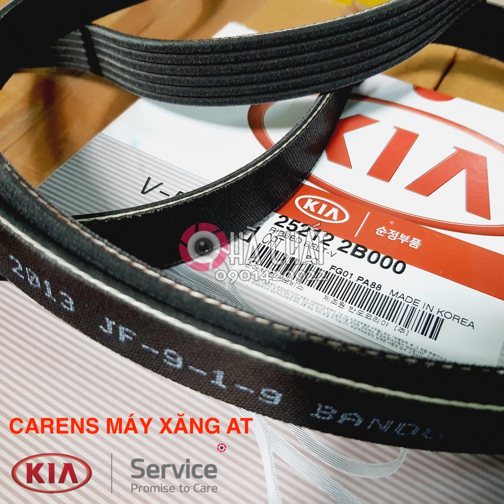 Dây Curoa Tổng KIA CARENS  🚘 Nhập Khẩu Hàn Quốc 🎯 Bảo hành 100% là hàng chính hãng