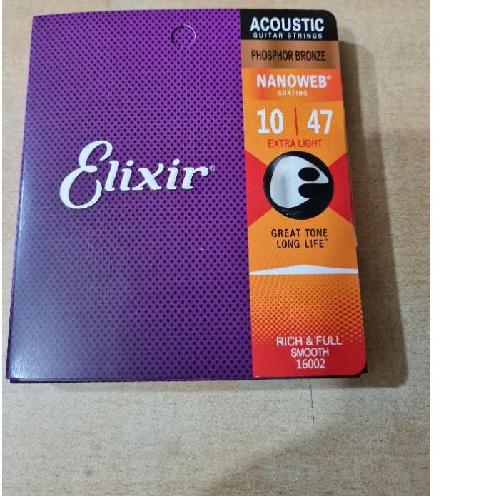 Bộ Dây Đàn Guitar Acoustic Elixir 010 One