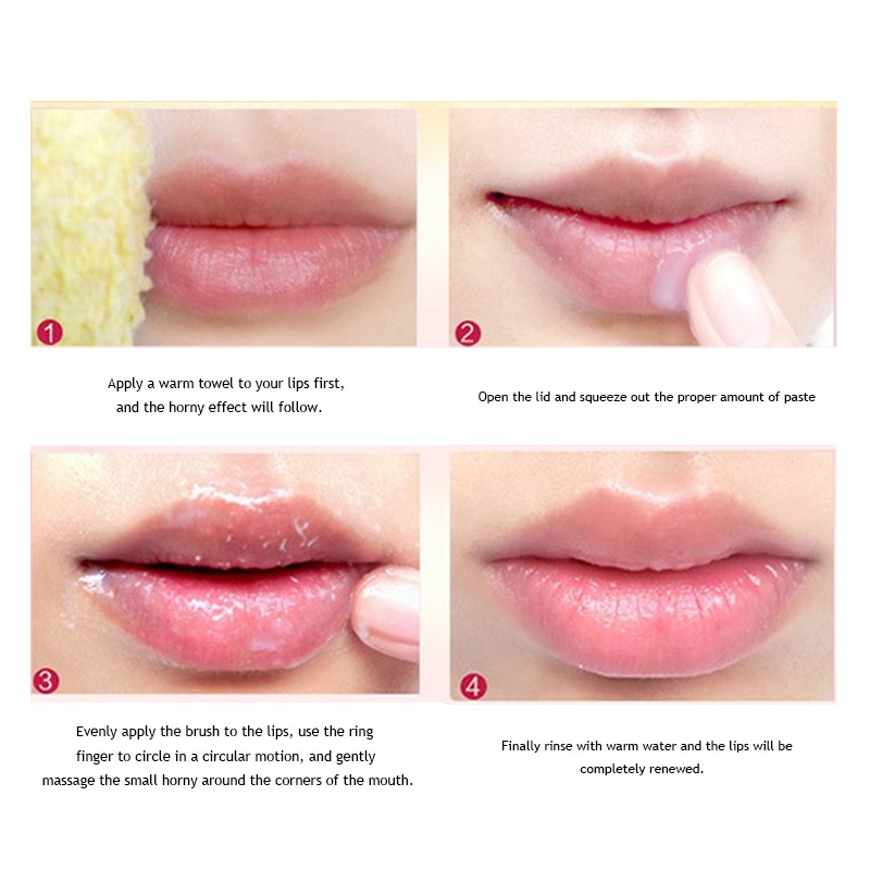 Fashion Lip Exfoliating Gel/moisturizing Anti-dry and Firming Skin/anti-chapped Anti-wrinkle Nourishing and Plumping Lips/lip Care