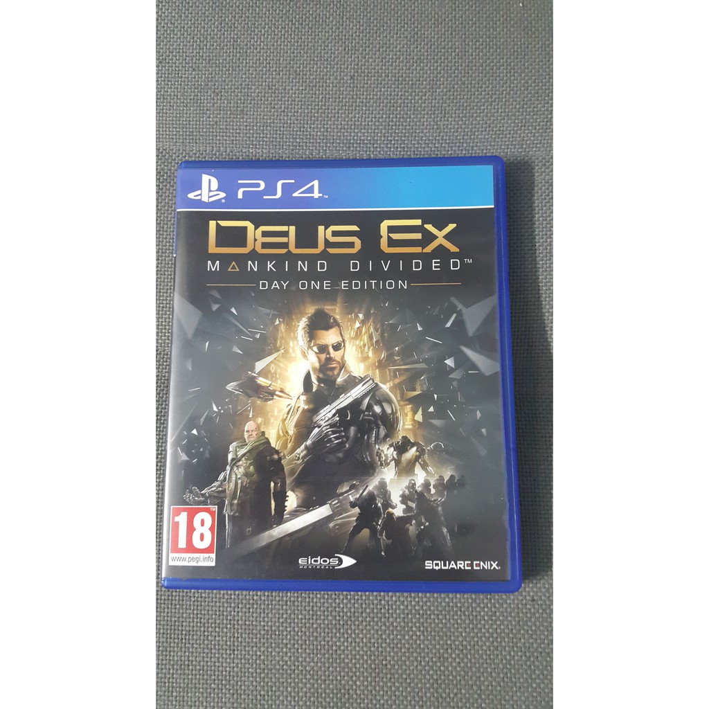 Đĩa game PS4 Deus Ex hộp đầy đủ