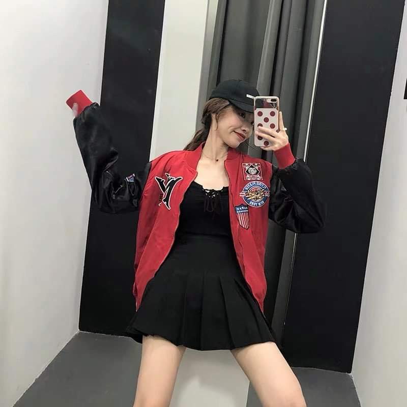 ÁO KHOÁC MLBNY BOMBER MARINE