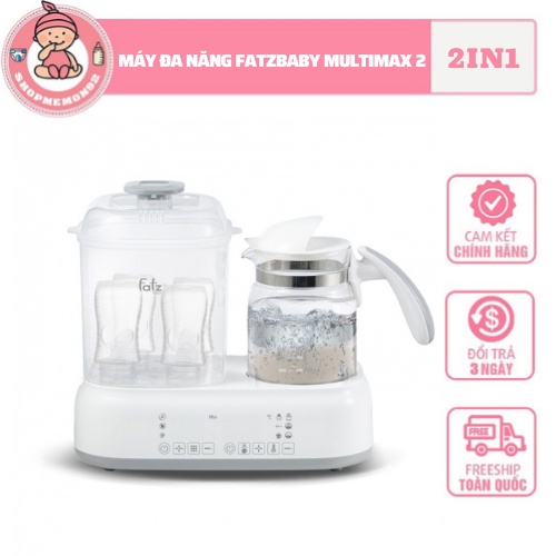 Máy đa năng Fatzbaby Multimax 2 - tiệt trùng, sấy khô, hâm bình sữa