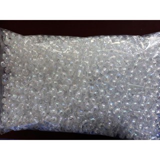 Hạt nhựa trang trí màu trắng lấp lánh gói 500g giá 150k