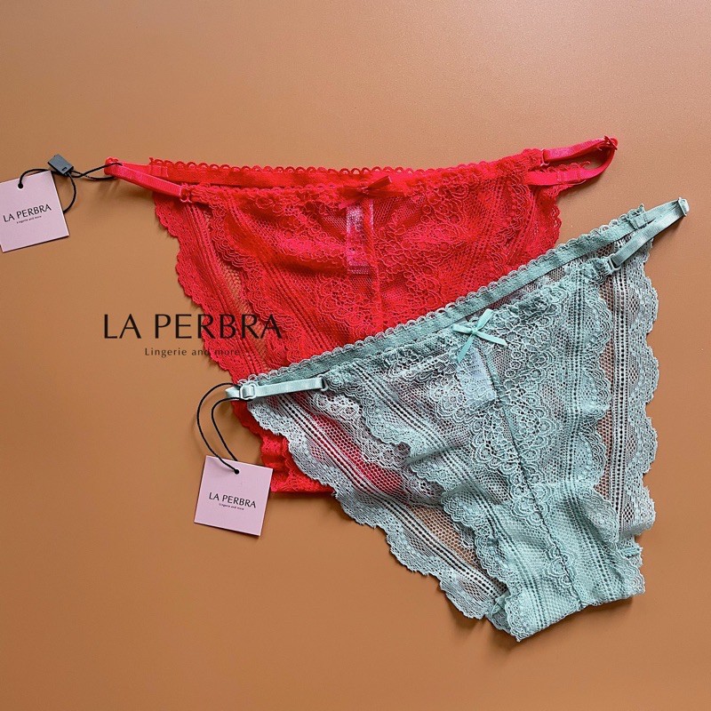 R13 | Quần Lót Ren Mềm Mại Sexy Dây Điều Chỉnh Được La Perbra - R13