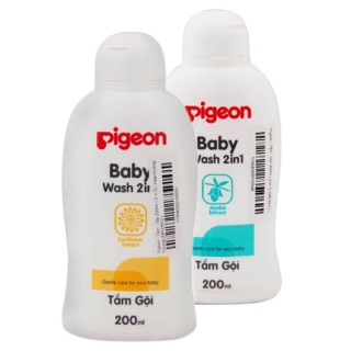Sữa tắm gội pigeon 2in1 dành cho bé 200ml