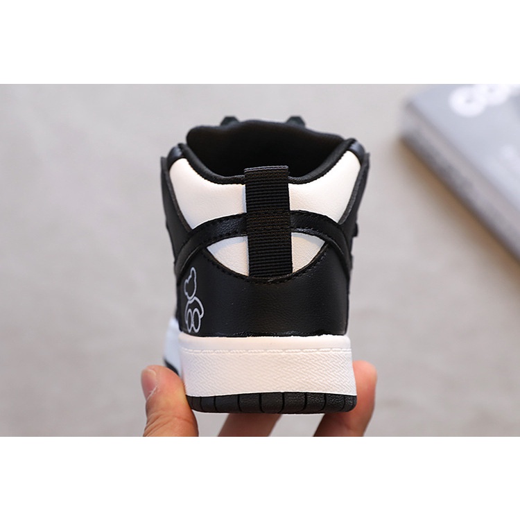 Giày thể thao hình gấu trúc đáng yêu cho bé 22-37 thời trang năm 2021