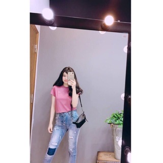 Áo phông pull chữ M