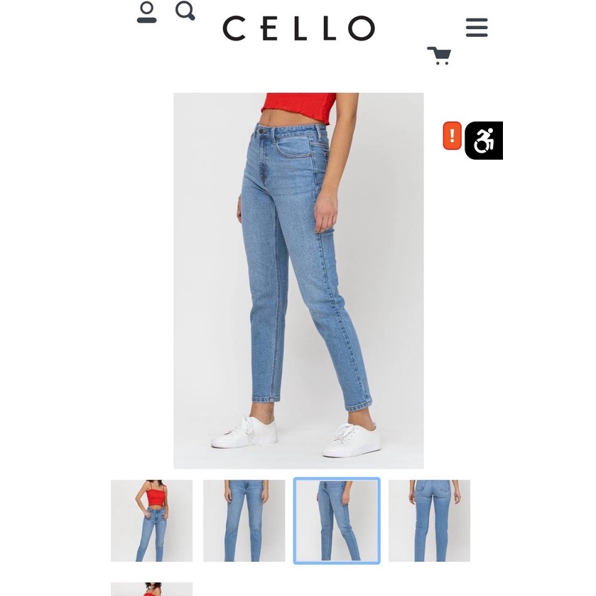 Quần MOMJeans lẻ size sales SỐc