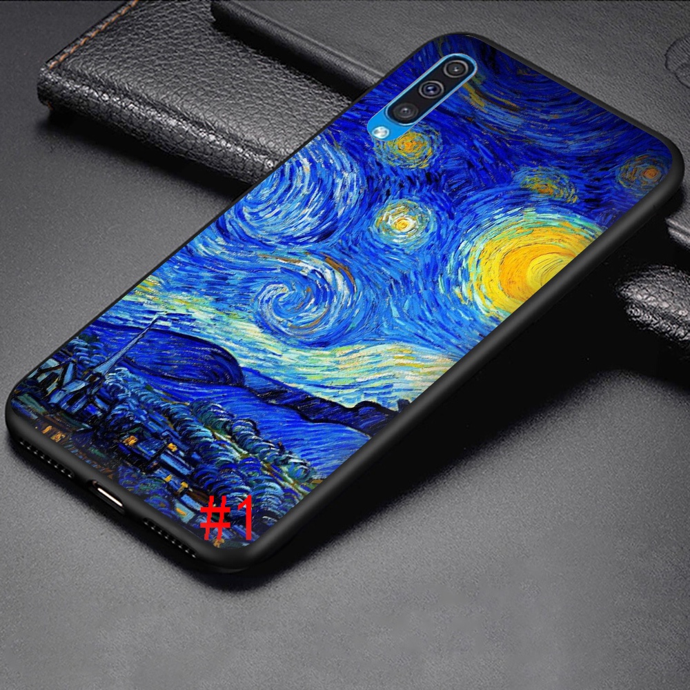 Ốp Điện Thoại Họa Tiết Tranh Van Gogh 97FVC Dành Cho Samsung Note 8 9 10 20 Ultra Plus Lite J4 J6 Prime