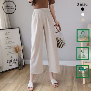QUẦN ỐNG RỘNG XUÔNG VẢI ĐŨI SUÔNG DÁNG ĐẸP 4 MÀU HOT HIT, QUẦN ỐNG RỘNG NỮ THỜI TRANG