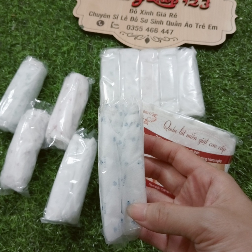 B57 - Sét 5 quần lót giấy dùng một lần siêu tiết kiệm, thuận tiện cho me đi sinh, sau sinh