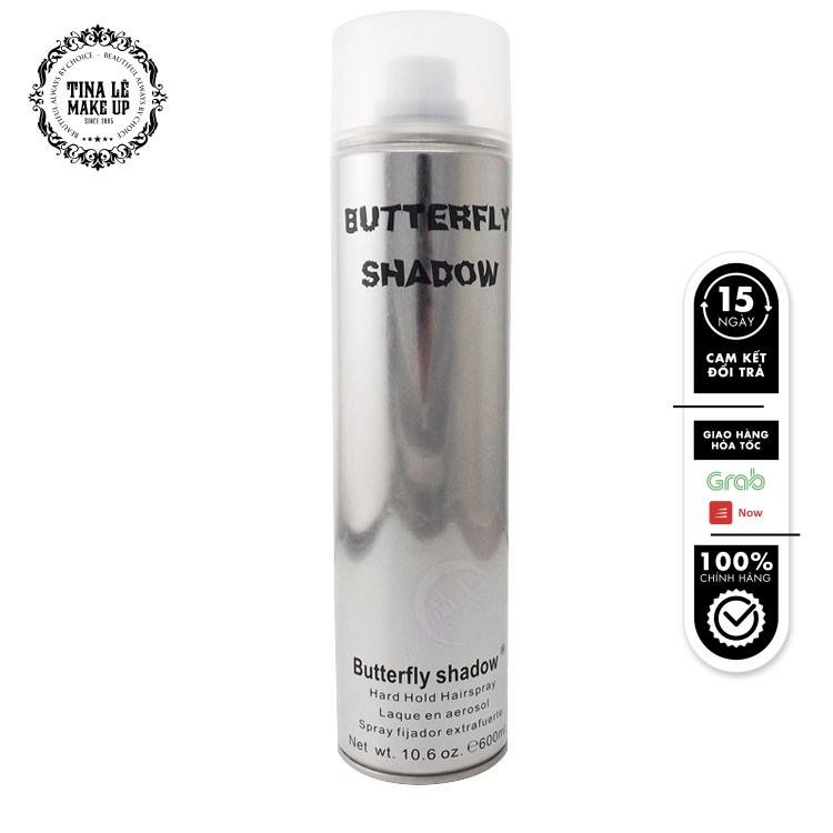 Gôm Butterfly Shadow / Gôm xịt tóc giúp mái tóc bạn giữ nếp dài lâu, dễ dàng tạo những kiểu tóc đẹp tự nhiên