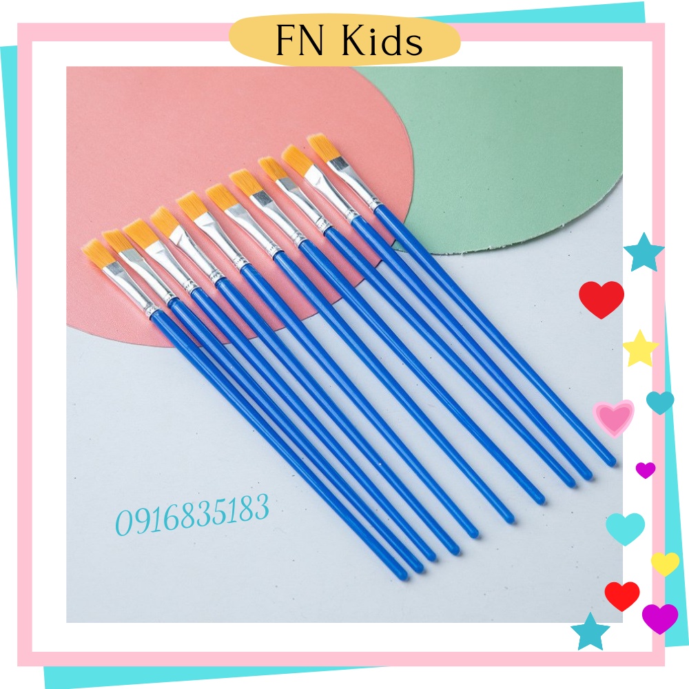 Cọ vẽ màu nước Acrylic tô tượng tô tranh