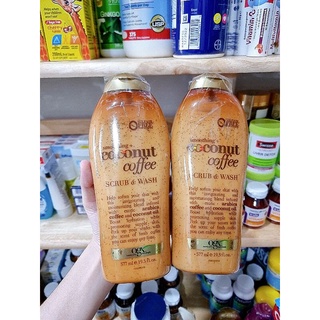 Sữa tắm tẩy tế bào chết Coconut Coffee