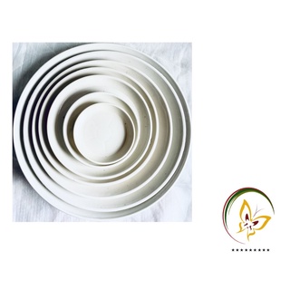 Đĩa lót chậu tròn Phi 24cm - #838#