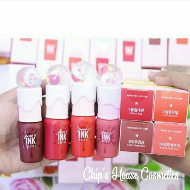 Son Kem Lì Bán Chạy Nhất Peripera Peri's Ink Velvet