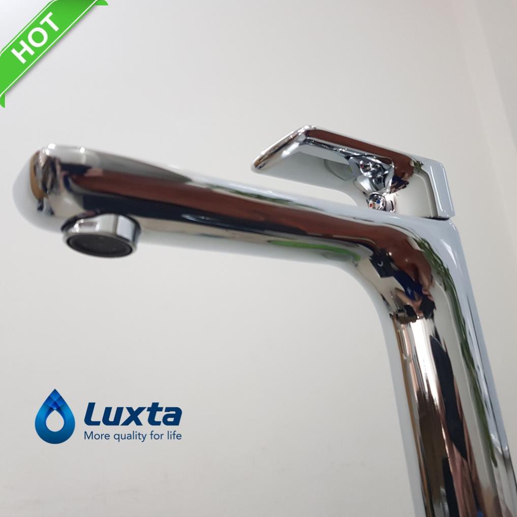 Vòi LAVABO nóng lạnh Luxta L1220B tặng 2 dây cấp  Bảo hành 5 năm