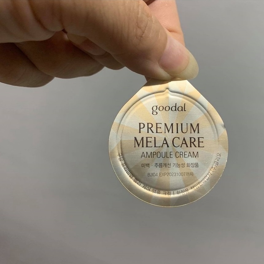 Kem Dưỡng Da Ốc Sên Vàng Goodal Premium Mela Care Ampoule Cream 2g