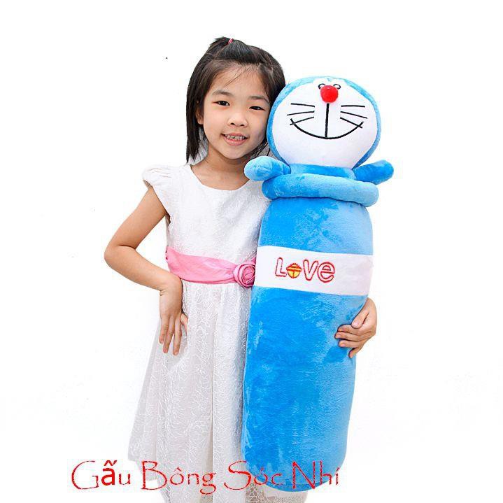 Gấu bông gối ôm hình doremon sz 1m