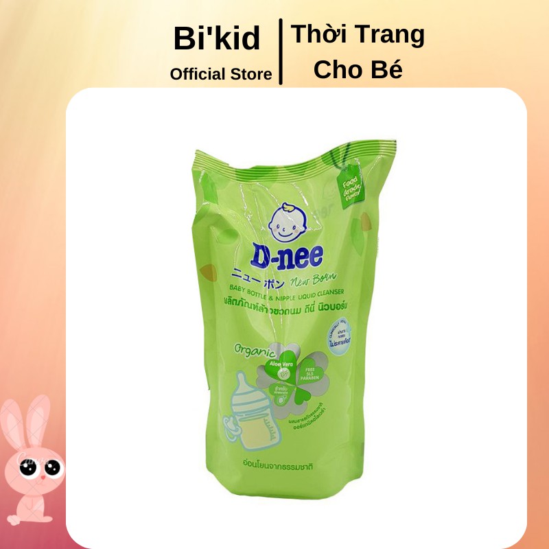 Nước rửa bình Dnee dạng túi 600ml chính hãng của Thái Lan