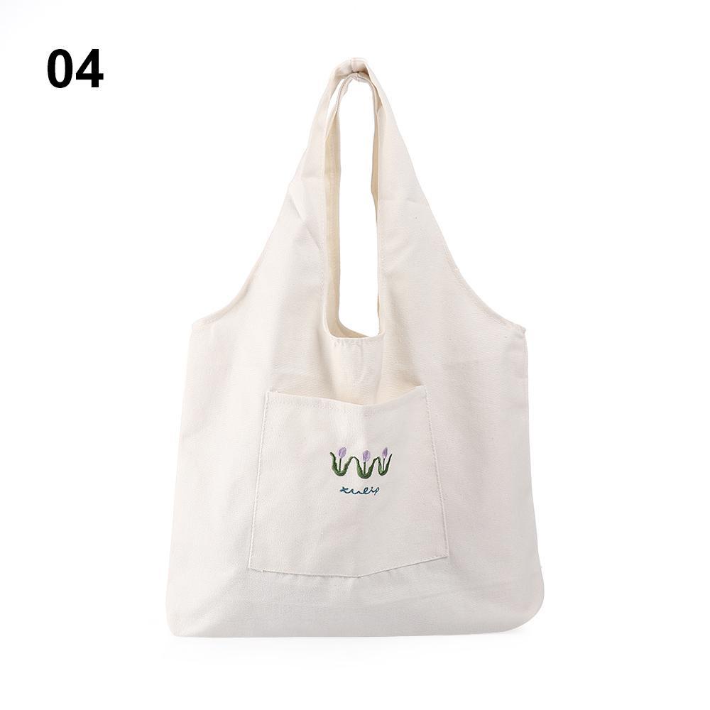 Túi Xách Vải Canvas Thời Trang Tiện Dụng Cho Nữ