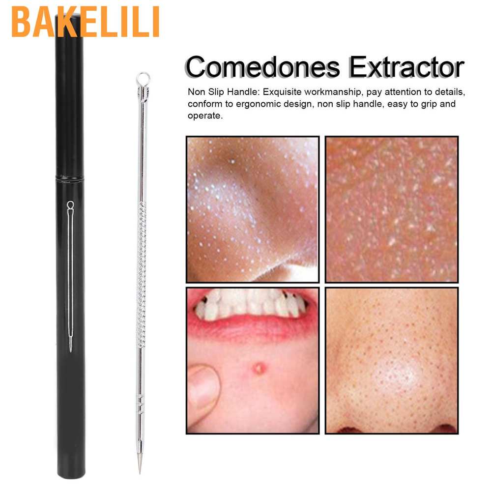 Dụng cụ nặn mụn đầu đen bằng thép không gỉ chuyên nghiệp cho nam và nữ
 | BigBuy360 - bigbuy360.vn