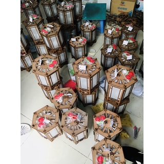 Lồng đèn kéo quân gỗ sài nến(Giao Hoả Tốc)