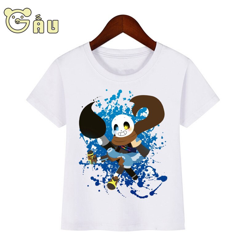 NEW Áo Thun Game Undertale Sans Ink  Có Size Trẻ Em mẫu mới