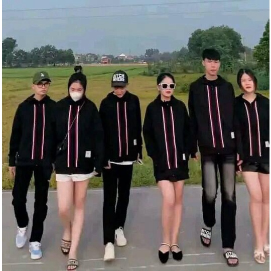 ÁO KHOÁC CHỐNG NẮNG PHỐI VIỀN SỌC HOT HOT ĐẸP SANG CÁ TÍNH