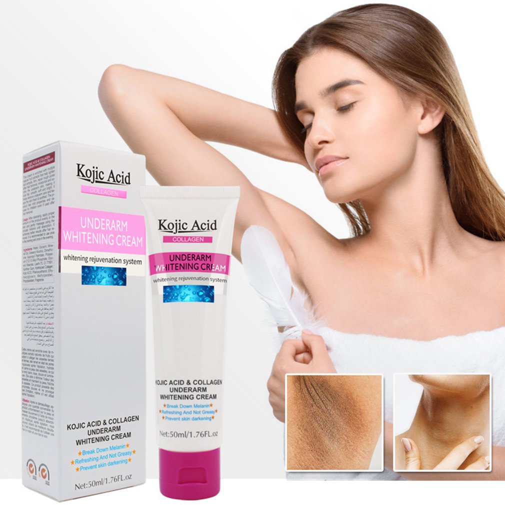 Kem Làm Trắng Vùng Da Dưới Cánh Tay Kem làm trắng da Kojic Acid GJ7005 chứa collagen cho toàn thân và vùng dưới cánh tay