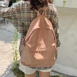 (Sp sẵn) BALO TRƠN XƯỚC CHẤT DA ĐẸP ĐEN / HỒNG - hàng hot 2019