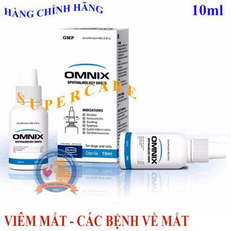 Alkin OMNIX 10ml - Nhỏ Mắt Tri Viêm Mắt , Các Bênh Về Mắt