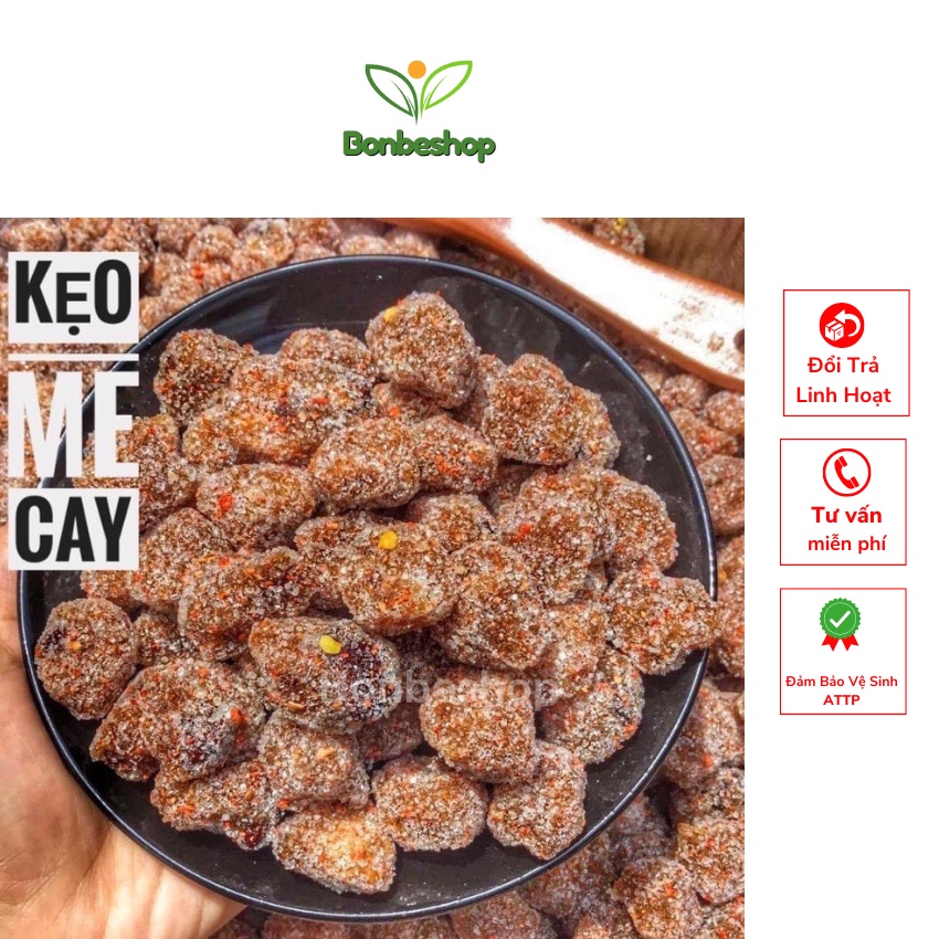 100Gr Kẹo Me Cay ô mai me cay ngon, cay cay đậm vị