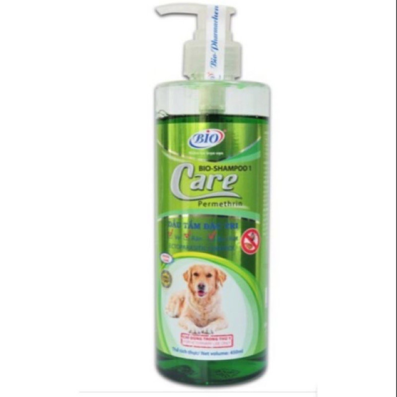 [Mã PET50K giảm Giảm 10% - Tối đa 50K đơn từ 250K] SỮA TẮM ĐẶC TRỊ VE RẬN, BỌ CHÉT CHO CHÓ MÈO - BIO CARE