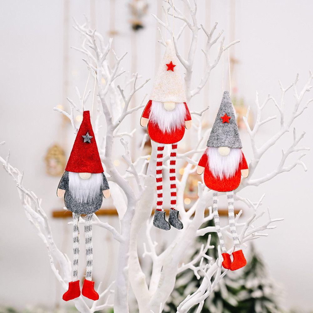 Búp Bê Treo Trang Trí Cây Thông Hình Ông Già Noel DIY
