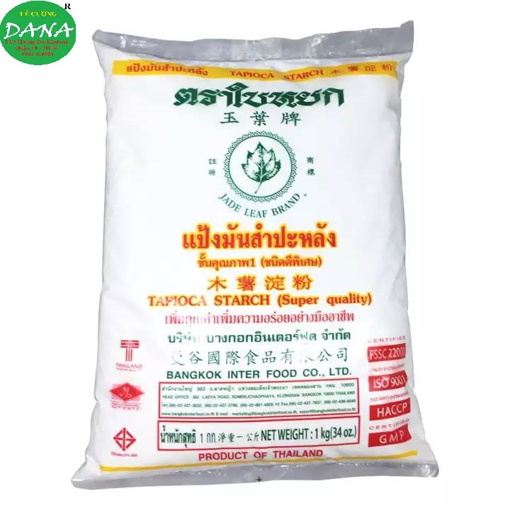 Tinh bột năng Thái 1kg.