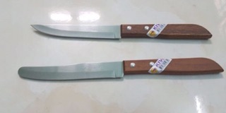 Dao Kiwi cán gỗ mũi tròn