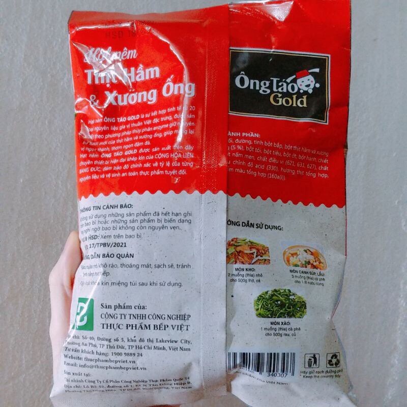 Hạt nêm Ông Táo - Gia vị hoàn hảo