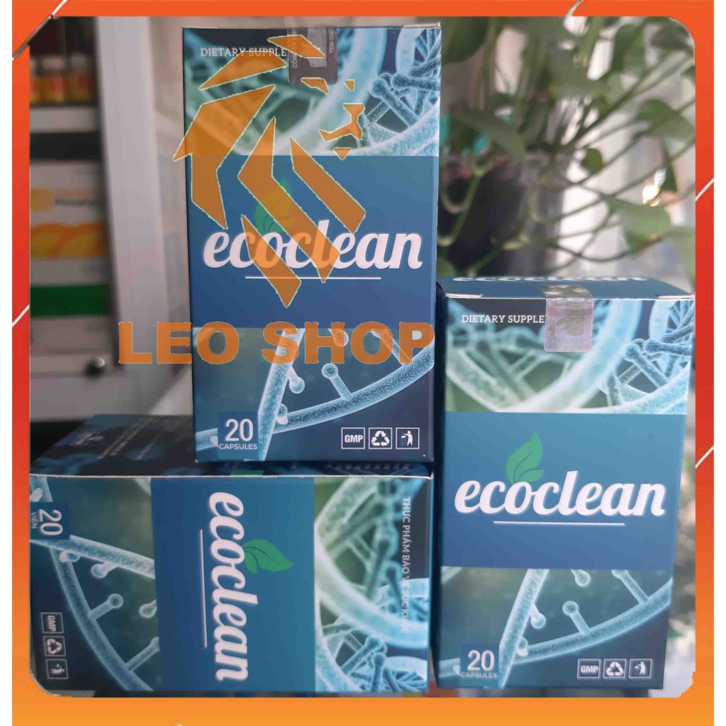VIÊN UỐNG ECOCLEAN - Hỗ Trợ Đào Thải Ký Sinh Trùng Thanh Lọc Cơ Thể Cải Thiện Sức Đề Kháng - [CHÍNH HÃNG] HỘP 20 VIÊN | BigBuy360 - bigbuy360.vn