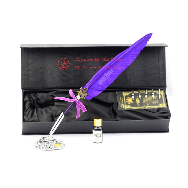 Bút luyện chữ đẹp Bút lông ngỗng calligraphy set 1