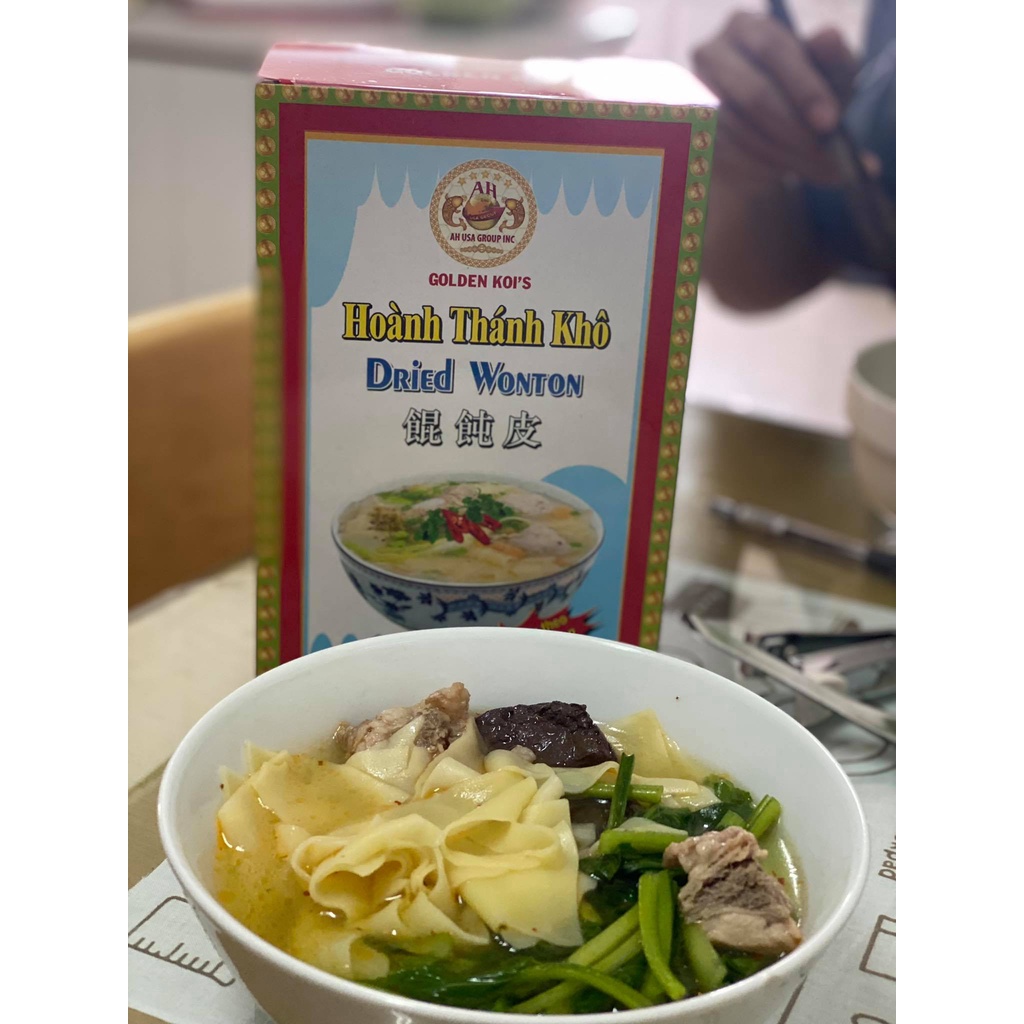 Hoành thánh lá khô hàng xuất khẩu Mỹ_300gr