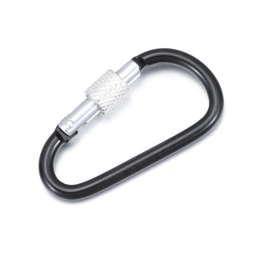 MAG Set 6 / 12 Móc Khóa Leo Núi Bằng Hợp Kim Nhôm Màu Đen