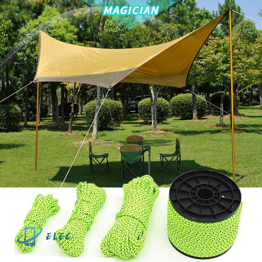 Cuộn Dây Nylon Phản Quang 2.5/4mm Chất Lượng Cao Dùng Cho Dựng Lều/Cắm Trại