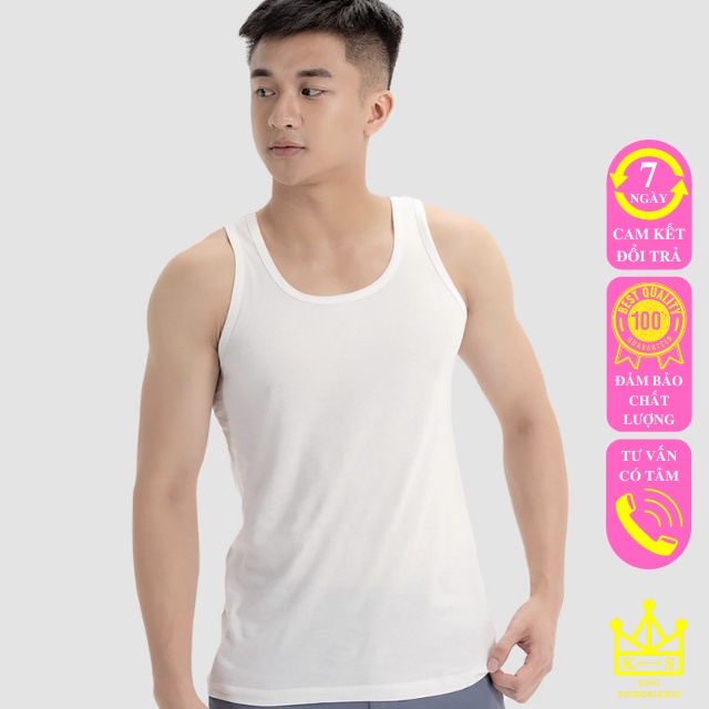 Set 5 áo cộc tay và 3 lỗ, Áo thun nam Quốc Dân